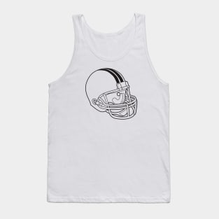 Football Helmet Tank Top